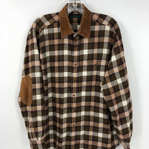 Abercrombie & Fitch Men's M Buttoned Plaid Shirt - Picture 12 of 16